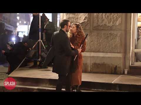 Charlie Cox And Margarita Levieva Take A Walk Together Filming "Daredevil" Born Again" - 2 Feb 2024