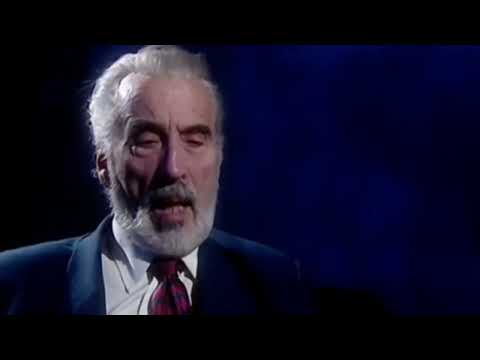 Sir Christopher Lee on filmmakers failing upward.