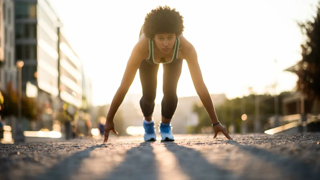 black woman fitness
