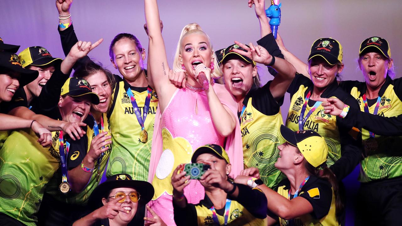 Katy Perry Celebrating Success