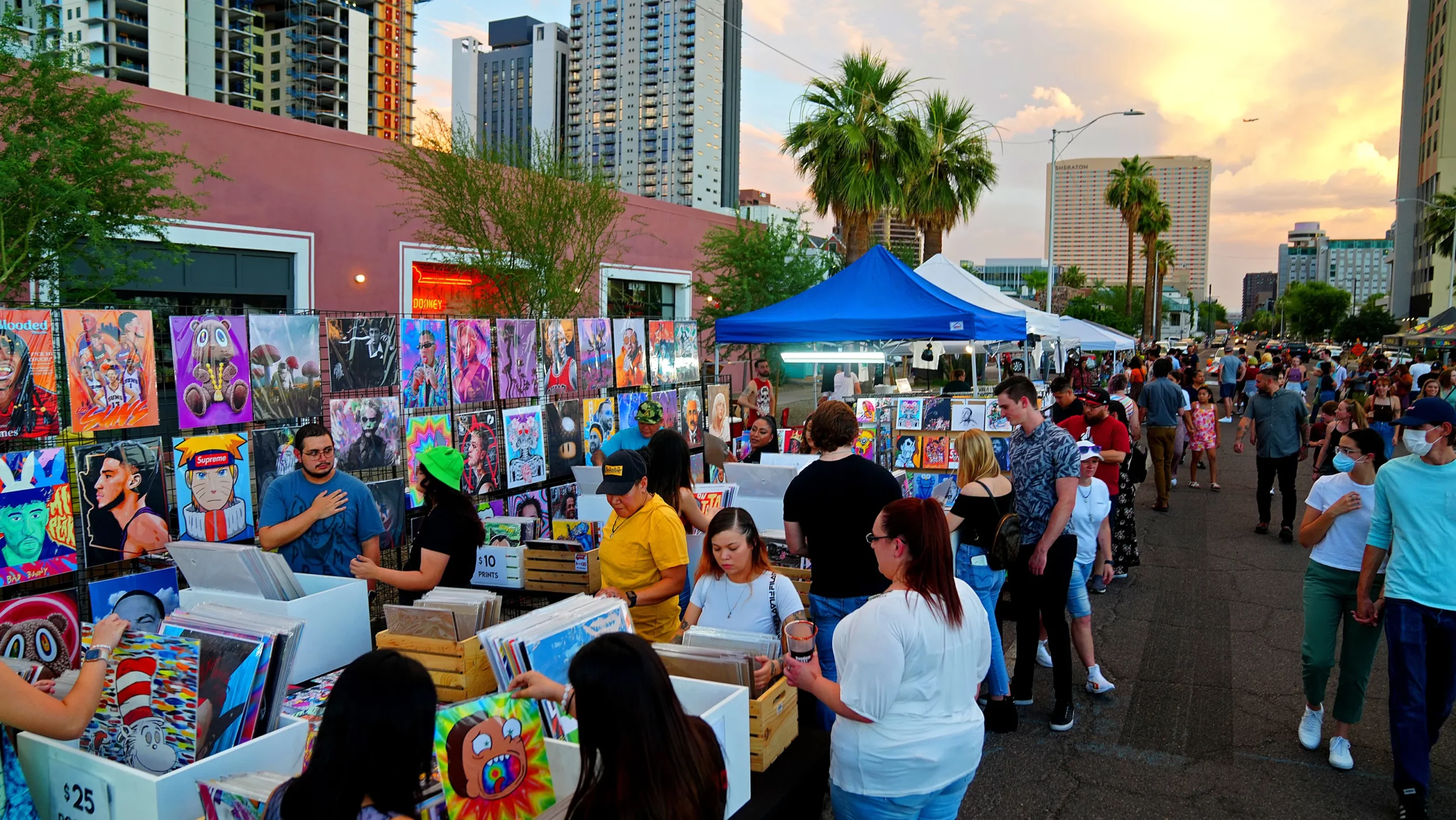 Phoenix Arizona First Fridays Art Walk scaled