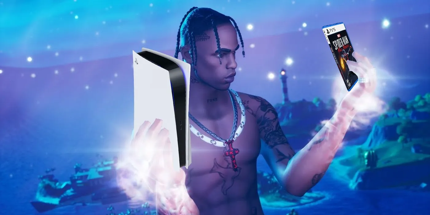 75+ Travis Scott PlayStation Collaboration Moments-----