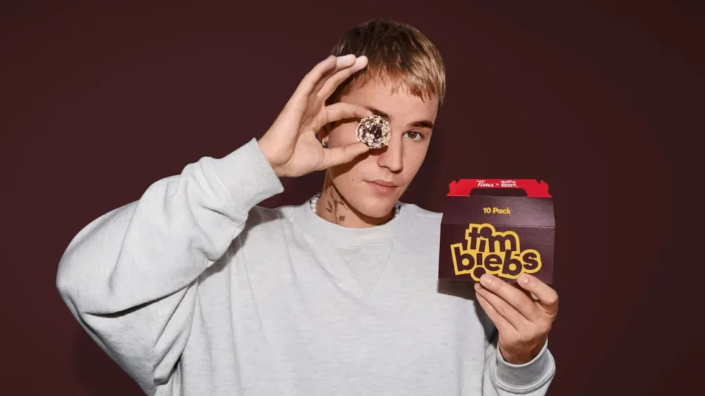 75+ Justin Bieber Tim Hortons Collaboration Items