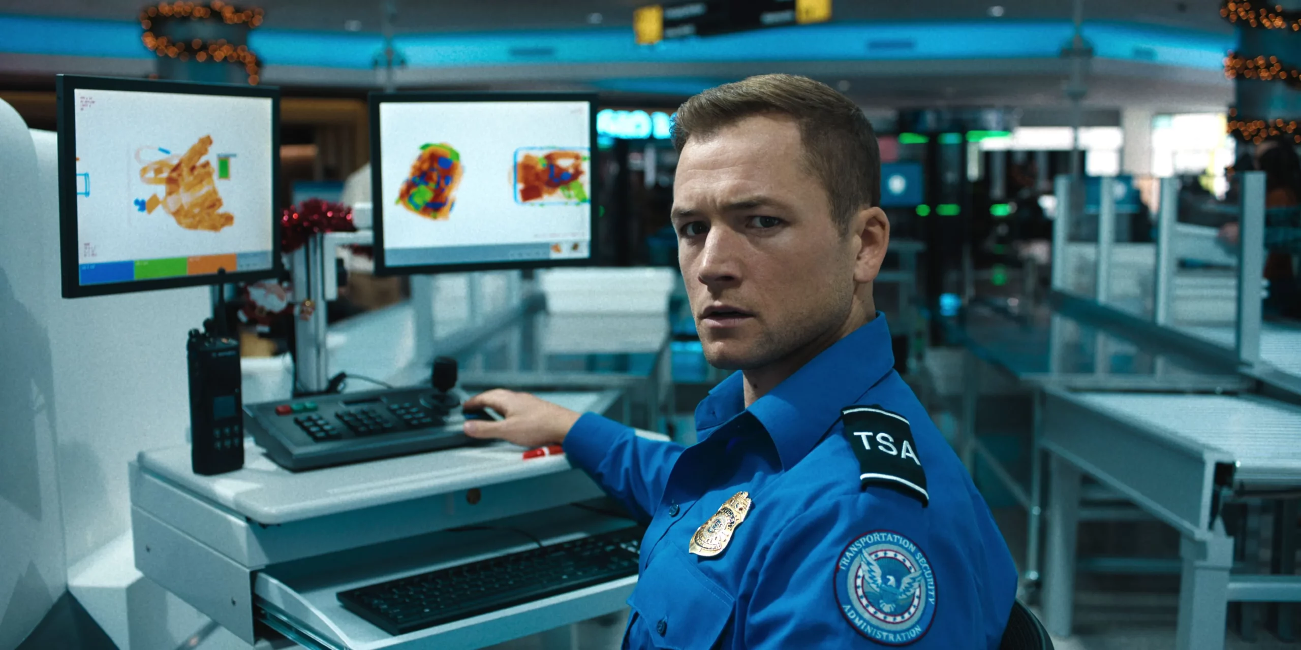 Will There Be a 'Carry-On 2'? Taron Egerton Talks Sequel Prospects and Die Hard Comparisons