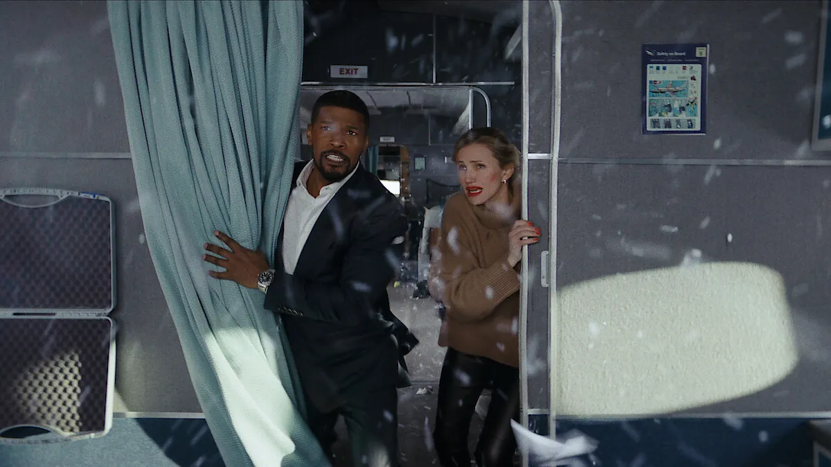 Jamie Foxx Cheers on Cameron Diaz in Her Big Netflix Comeback with 'Back in Action' - A Behind-the-Scenes Look