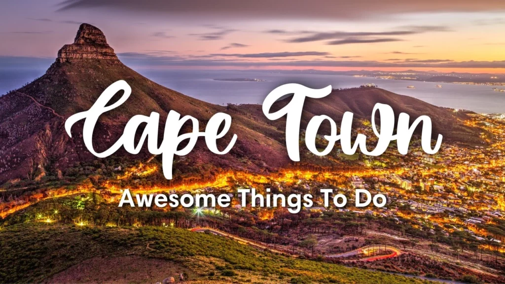 Best Outdoor Adventures in Cape Town----------