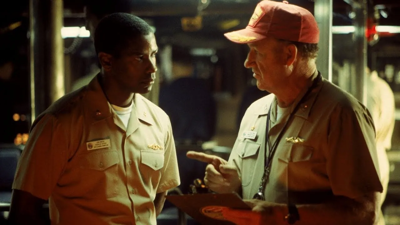 How Denzel Washington Stood Strong Alongside Gene Hackman in the Hit Movie 'Crimson Tide'