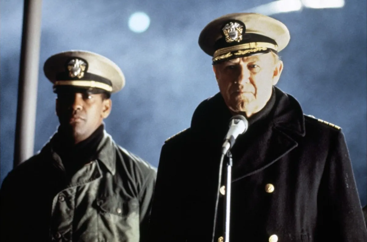 How Denzel Washington Stood Strong Alongside Gene Hackman in the Hit Movie 'Crimson Tide'