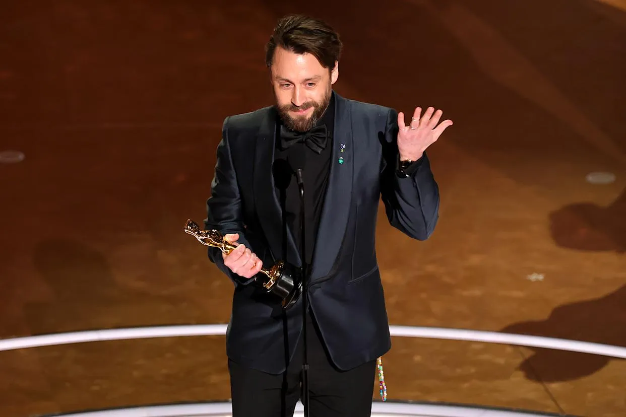 Kieran Culkin's Oscar Speech Sparks Debate: Family Jokes Lead to Misogyny Claims and Political Backlash